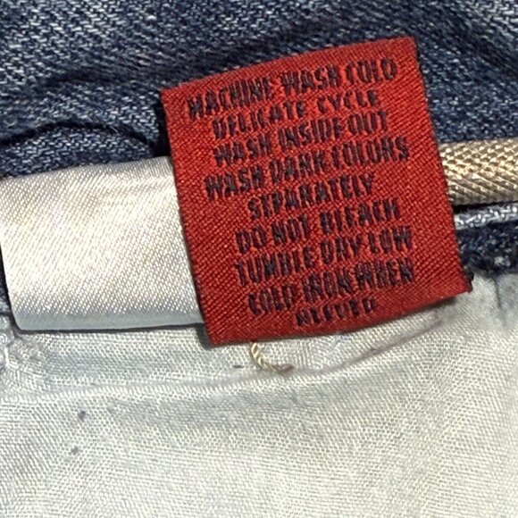 Vintage Le Jean De Marine Francois Giroud Denim Cargo Pants Y2k Street Style 38M - Picture 4 of 9